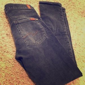 7 for All Mankind blue cords